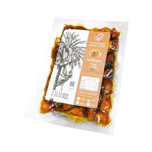Pressed Barhi Dates – 1 kg (Pack of 8)